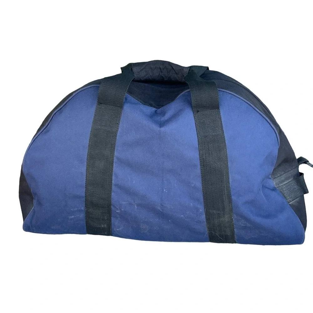 Hilton Head Pro Edition Travel Sport‎ Shoulder Duffle Gym Bag Blue Canvas